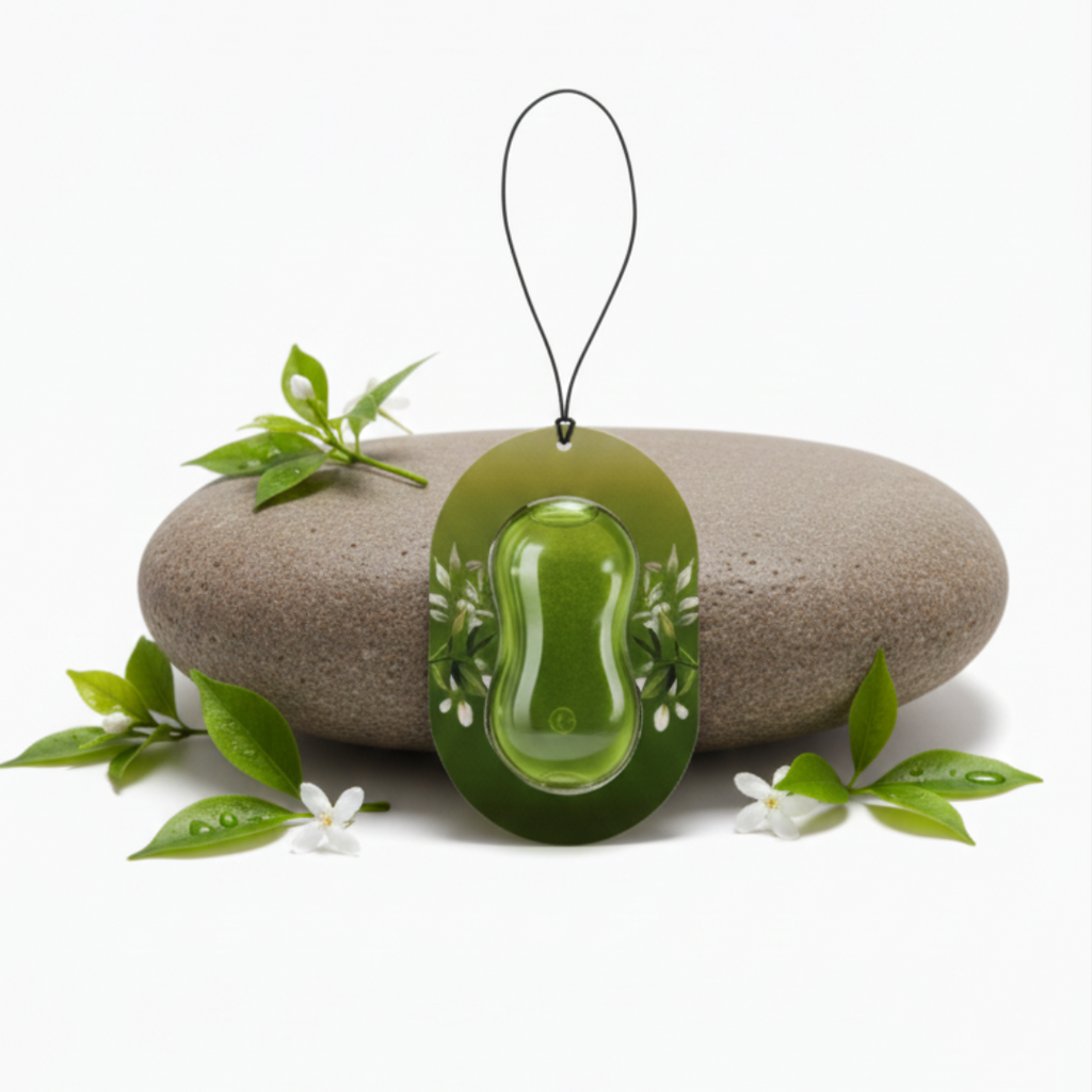 Green Fresh Gel Wink Hanging Car Perfume – Pack of 4