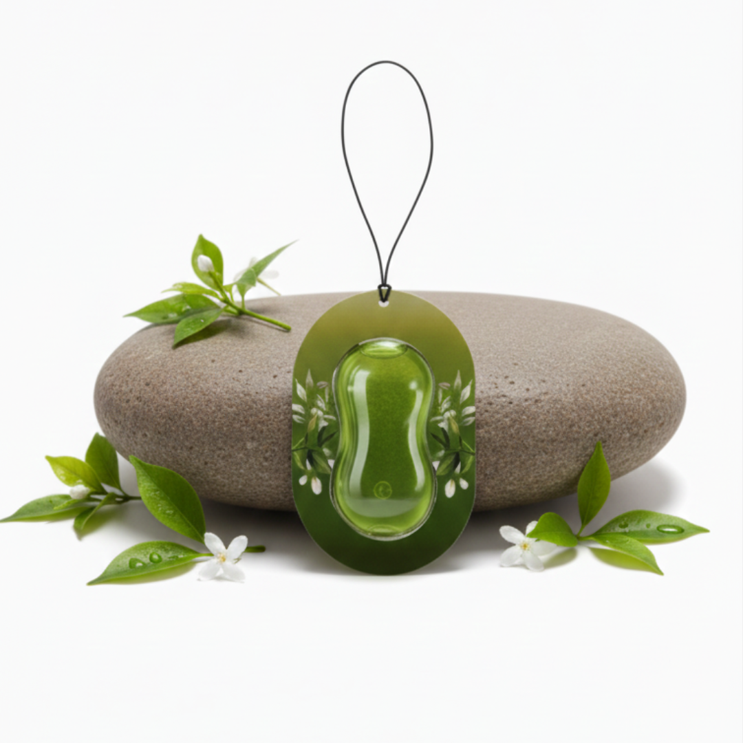 Green Fresh Gel Wink Hanging Car Perfume – Pack of 4