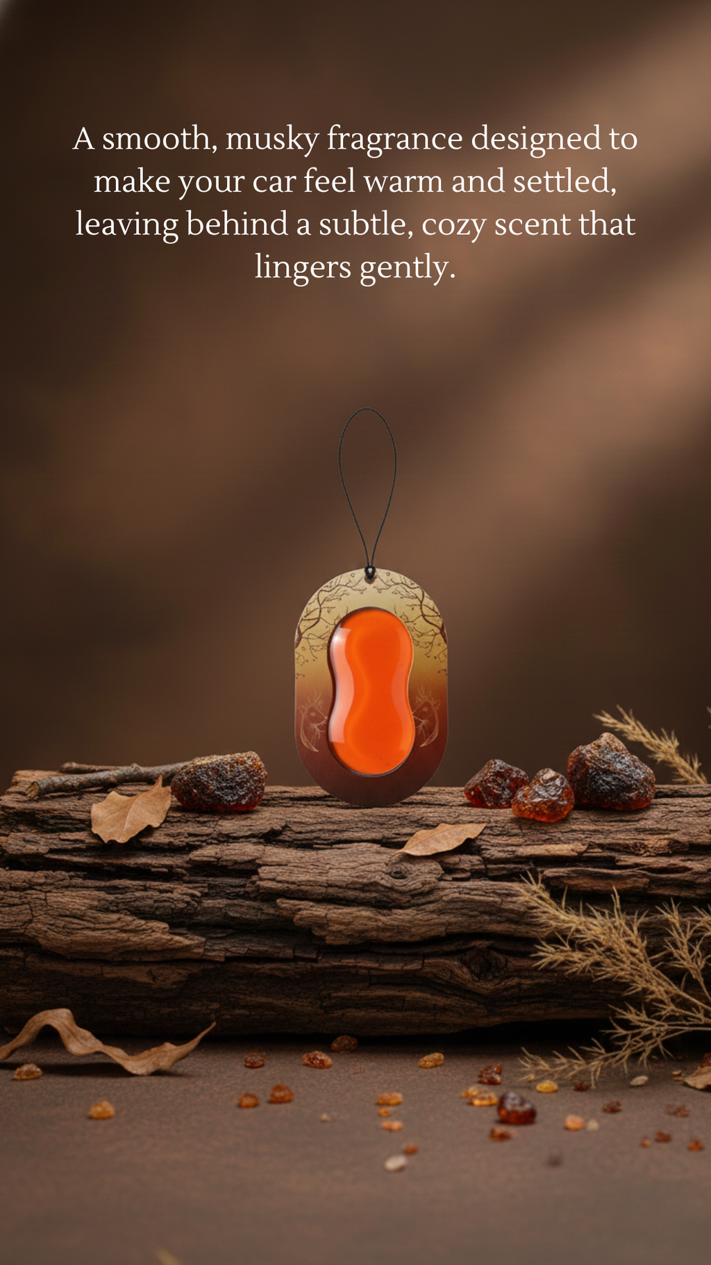 Musk Gel Wink Hanging Car Perfume – Pack Of 4