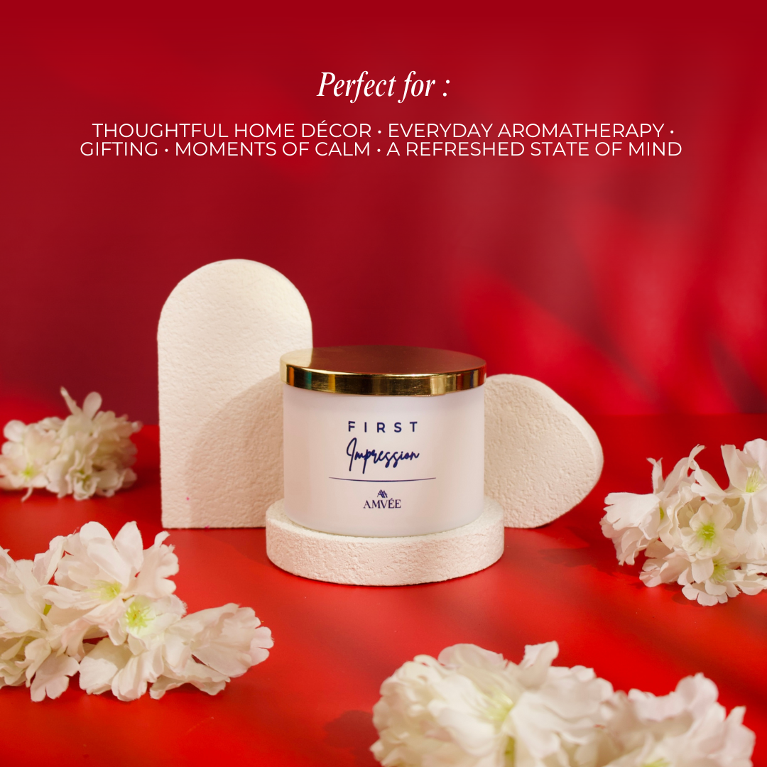 First Impression - 3 Wick Soy Wax Candle