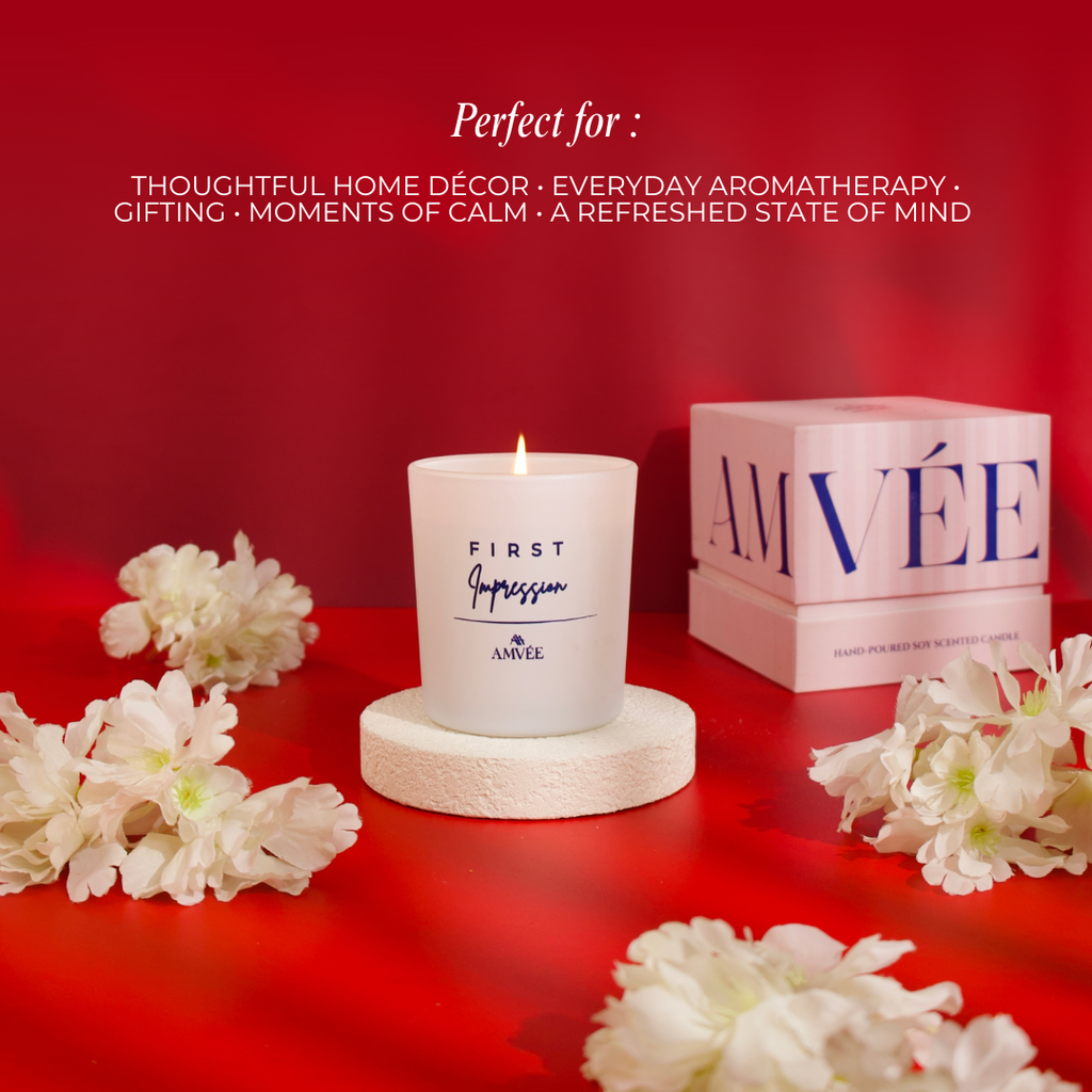 First Impression - Single Wick Soy Wax Candle