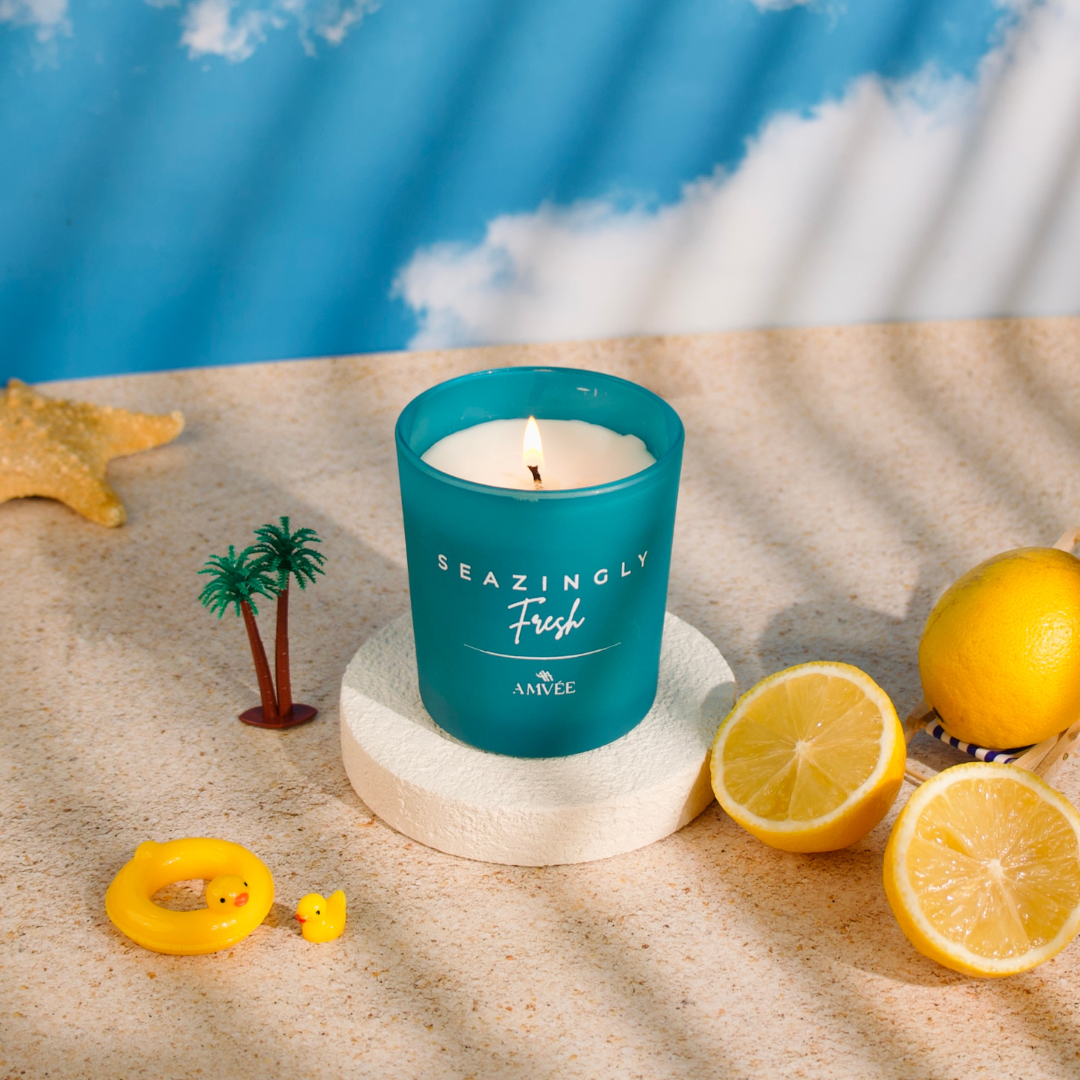 Seazingly Fresh - Single Wick Soy Wax Candle