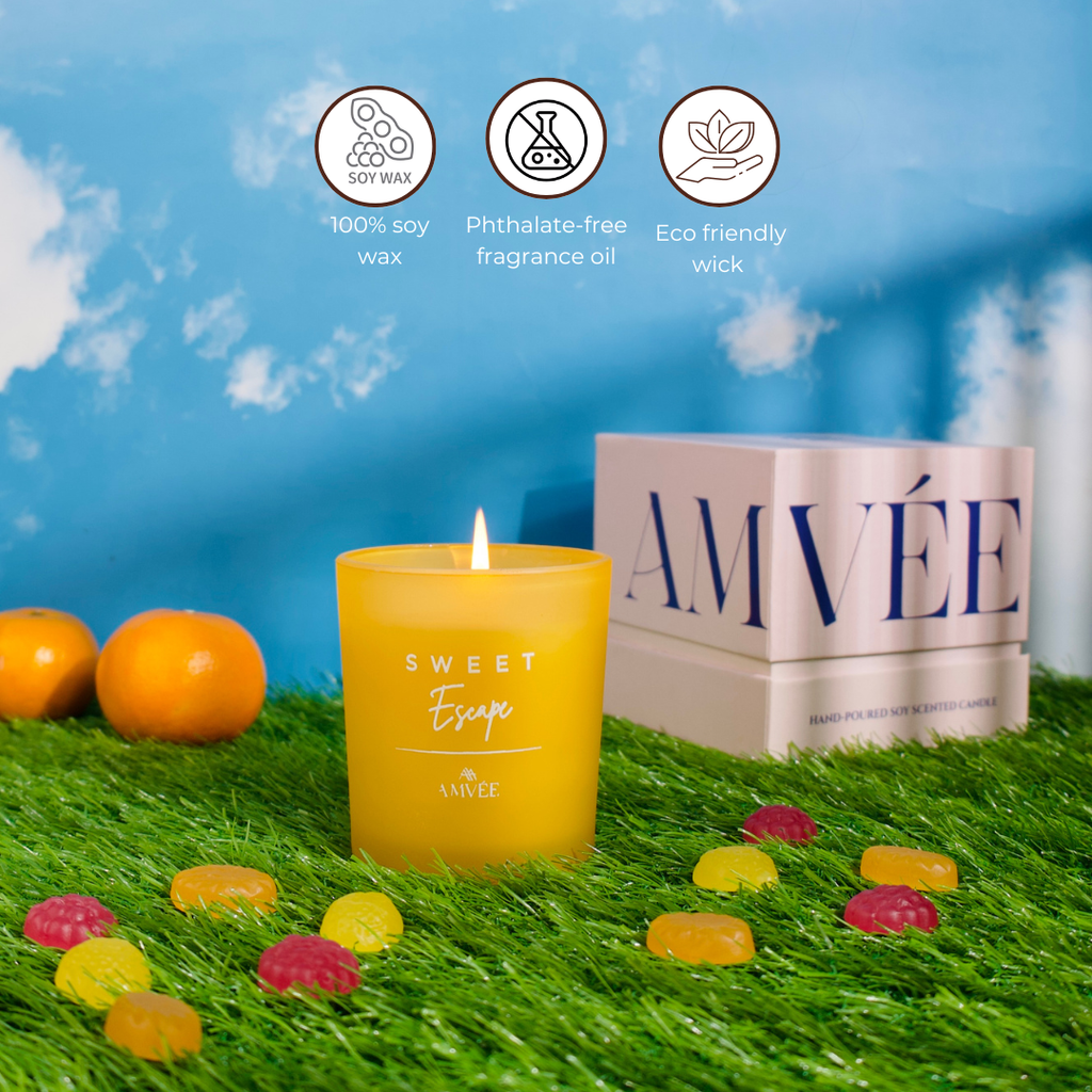Sweet Escape - Single Wick Soy Wax Candle