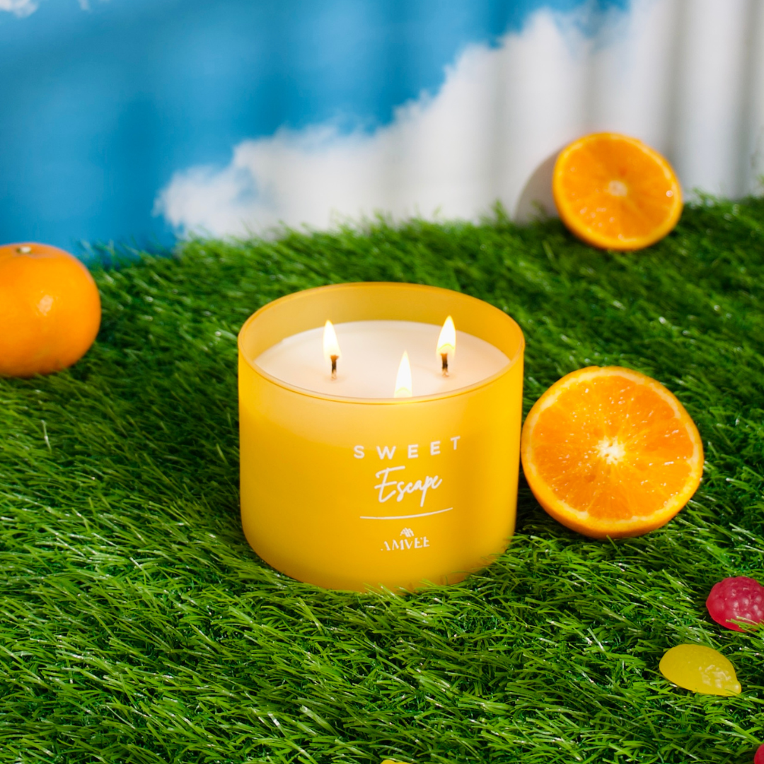 Sweet Escape - 3 Wick Soy Wax Candle