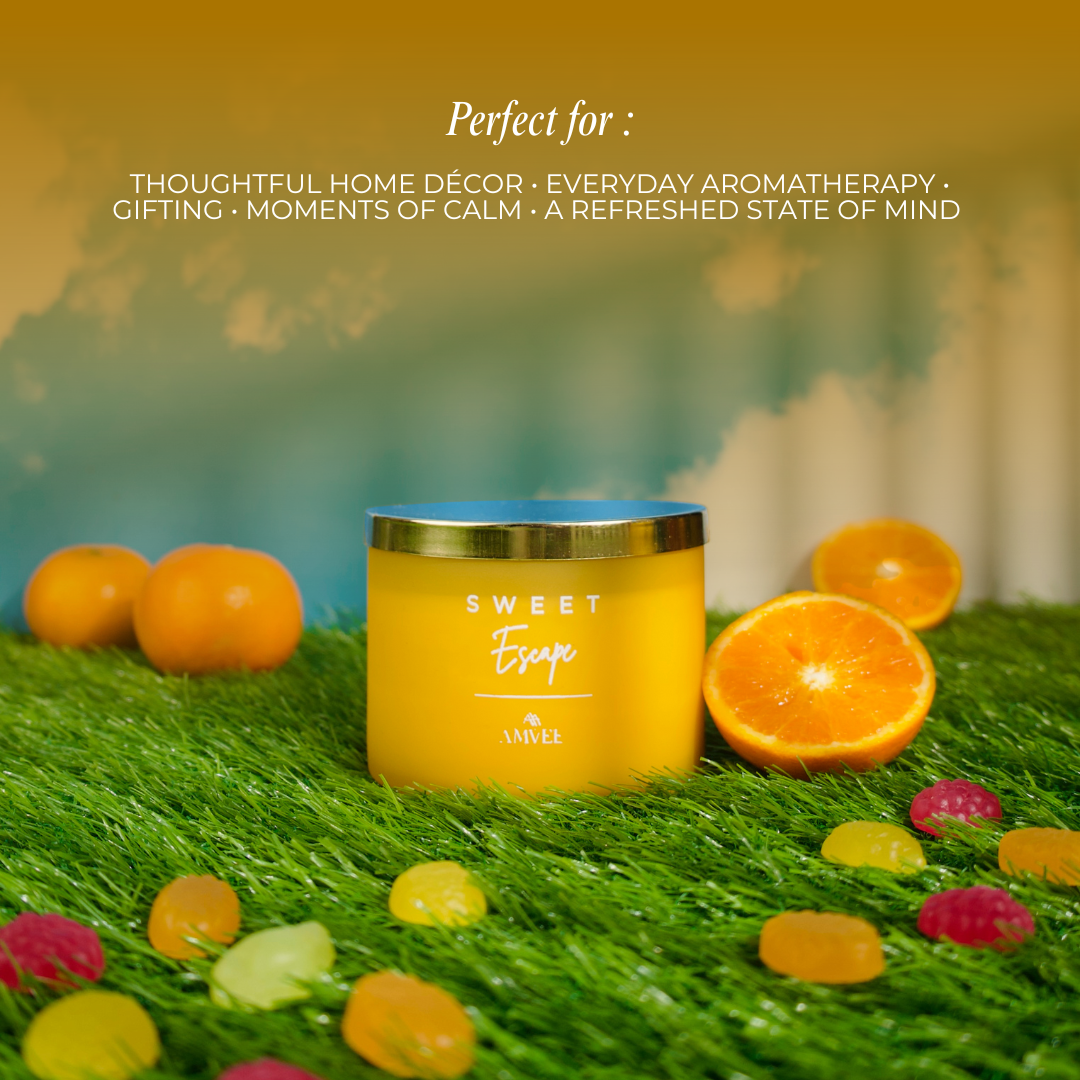 Sweet Escape - 3 Wick Soy Wax Candle