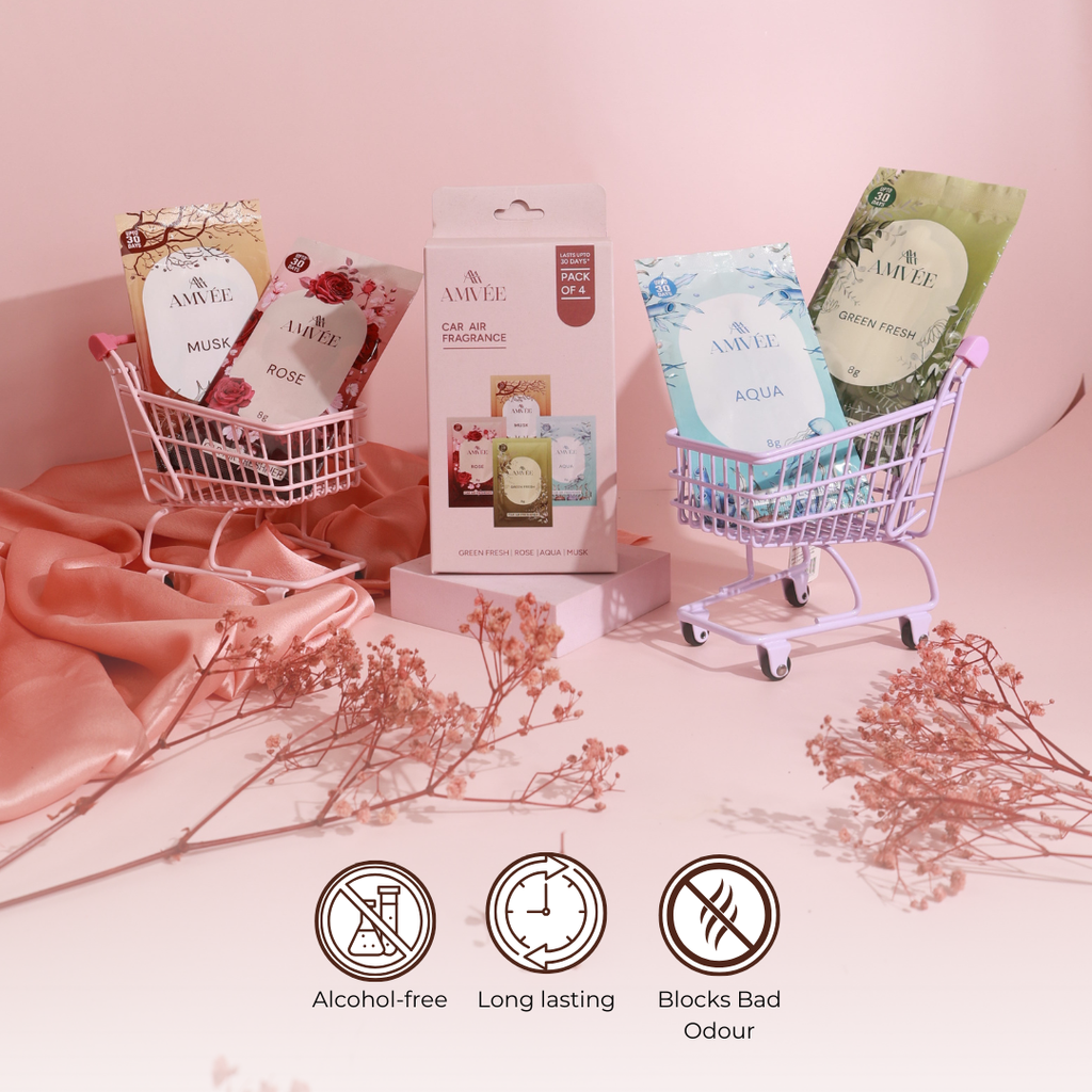 Gel Wink Hanging Car Perfume – Pack of 4