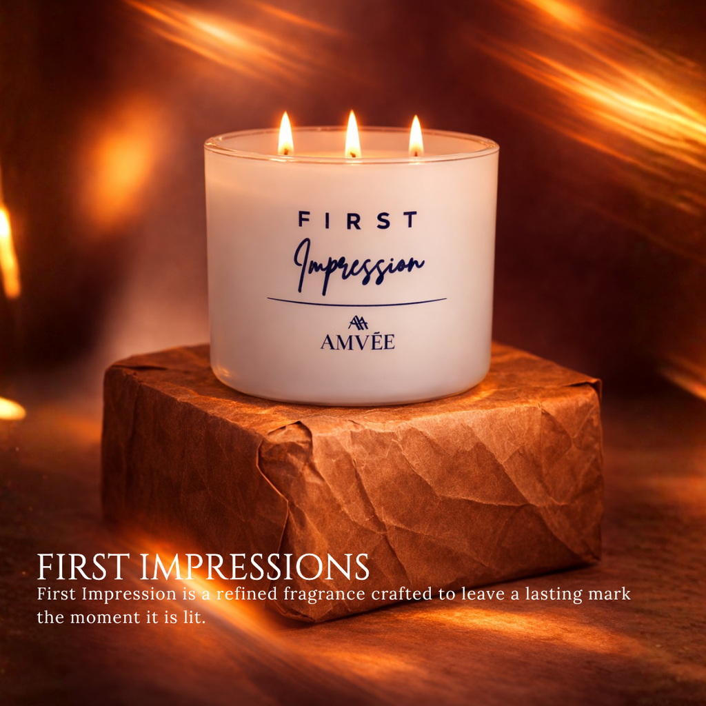 First Impression - 3 Wick Soy Wax Candle