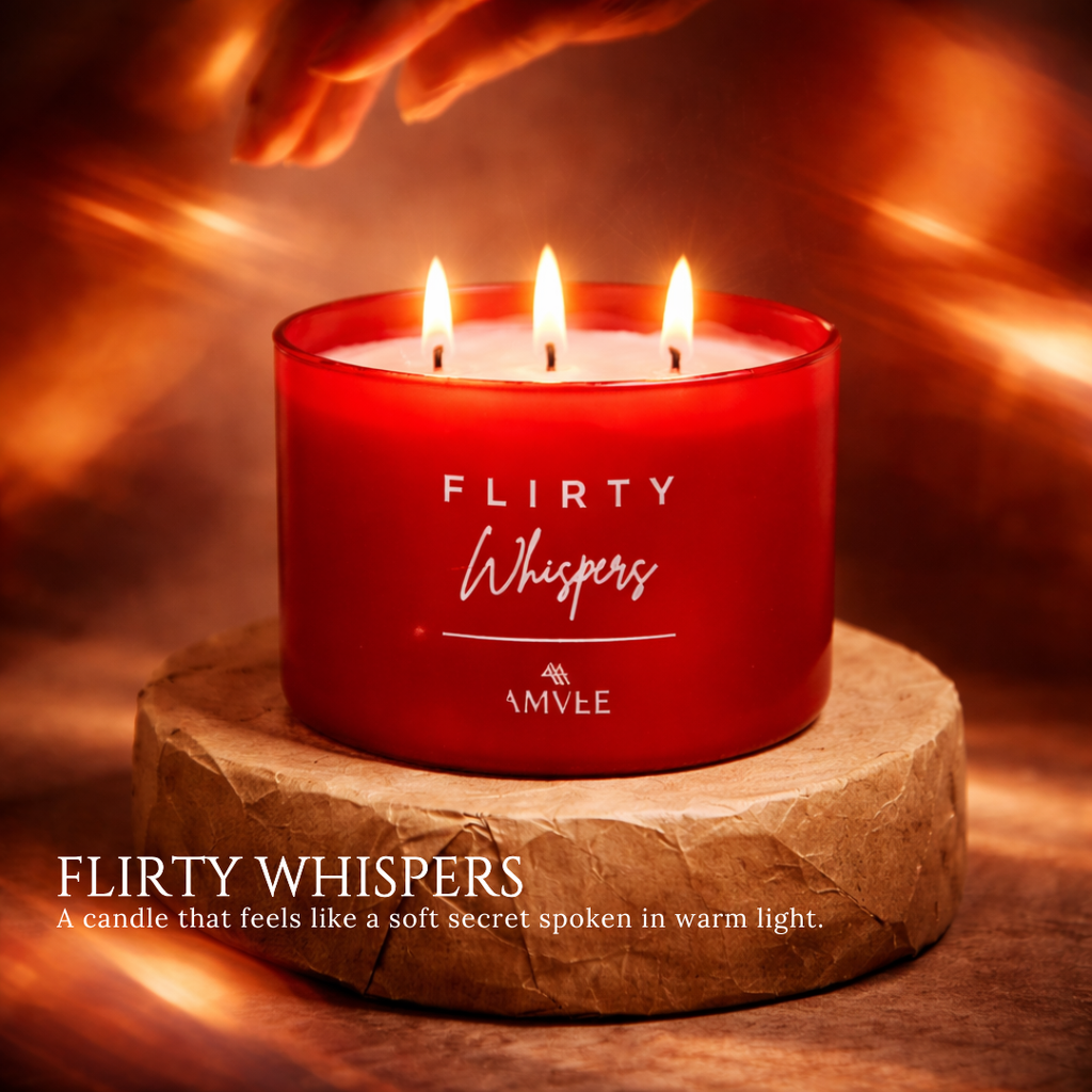 Flirty Whispers - 3 Wick Soy Wax Candle