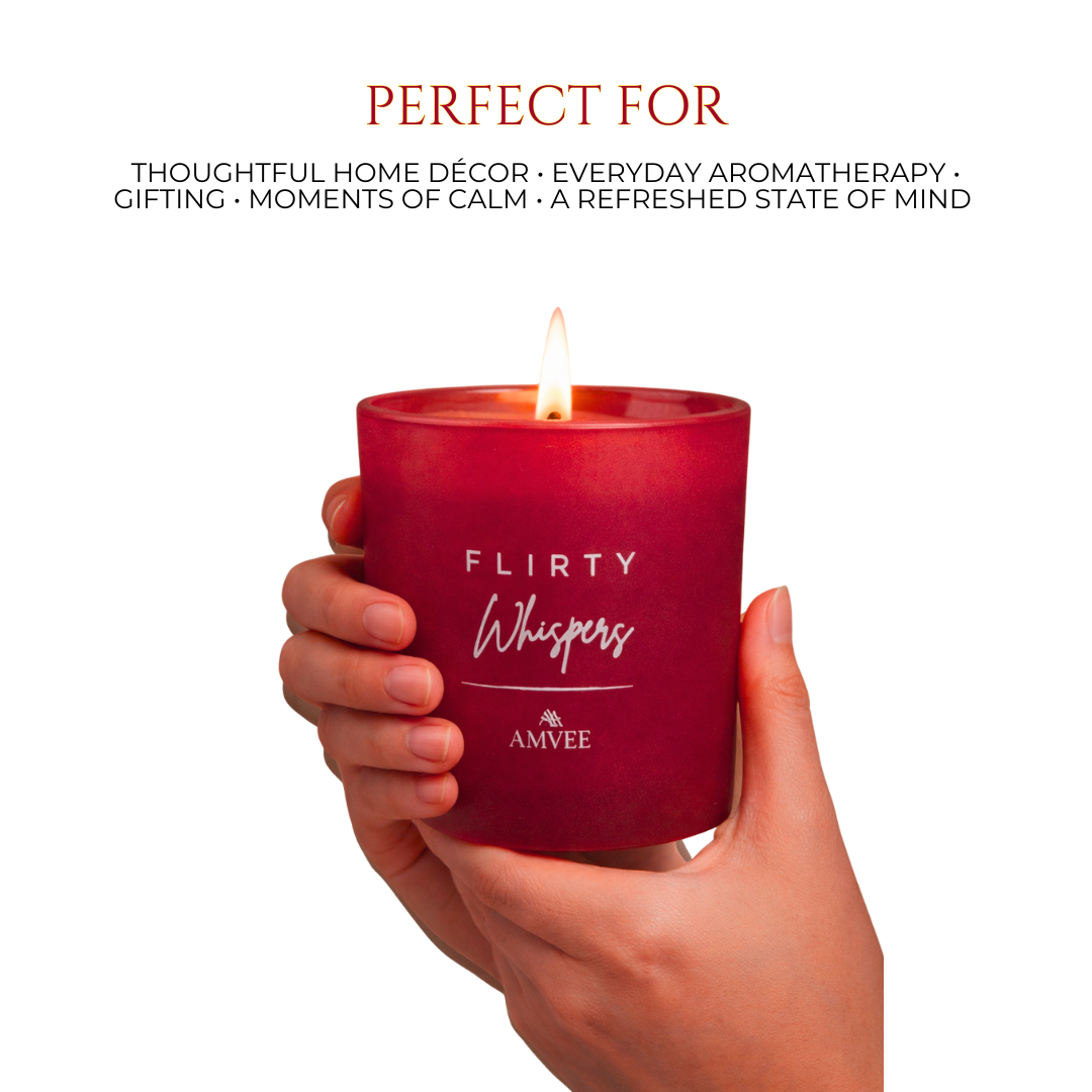 Flirty Whispers - Single Wick Soy Wax Candle