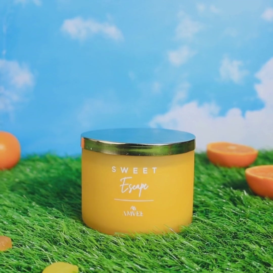 Sweet Escape - 3 Wick Soy Wax Candle