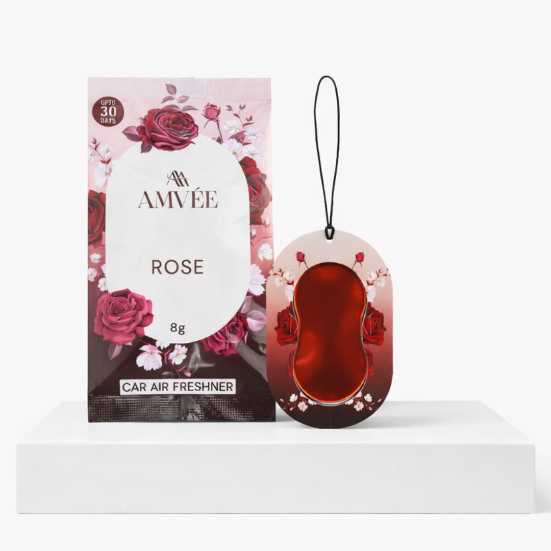 Rose Gel Wink Hanging Car Perfume – Pack of 4