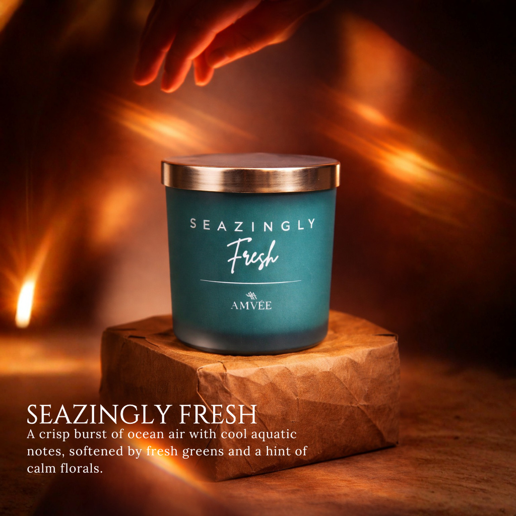Seazingly Fresh - Single Wick Soy Wax Candle