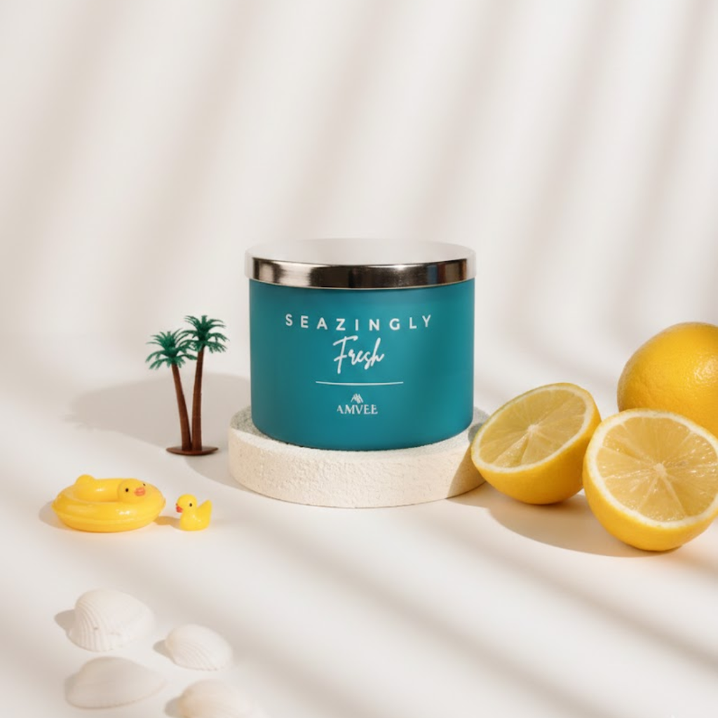 Seazingly Fresh - 3 Wick Soy Wax Candle