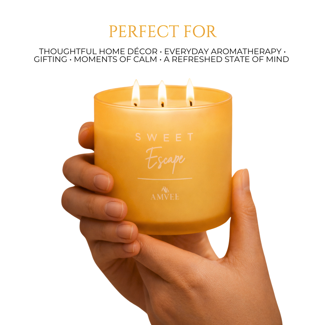 Sweet Escape - 3 Wick Soy Wax Candle